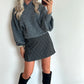 SOLANGE Skort - grey