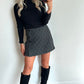 SOLANGE Skort - grey