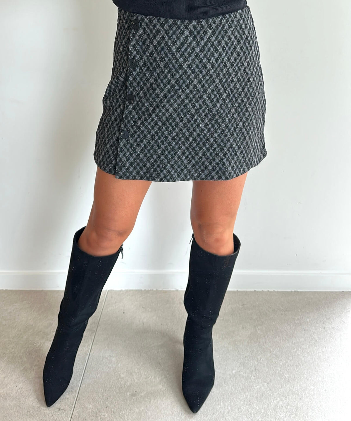 SOLANGE Skort - grey