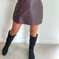 SIA Skort - burgundy