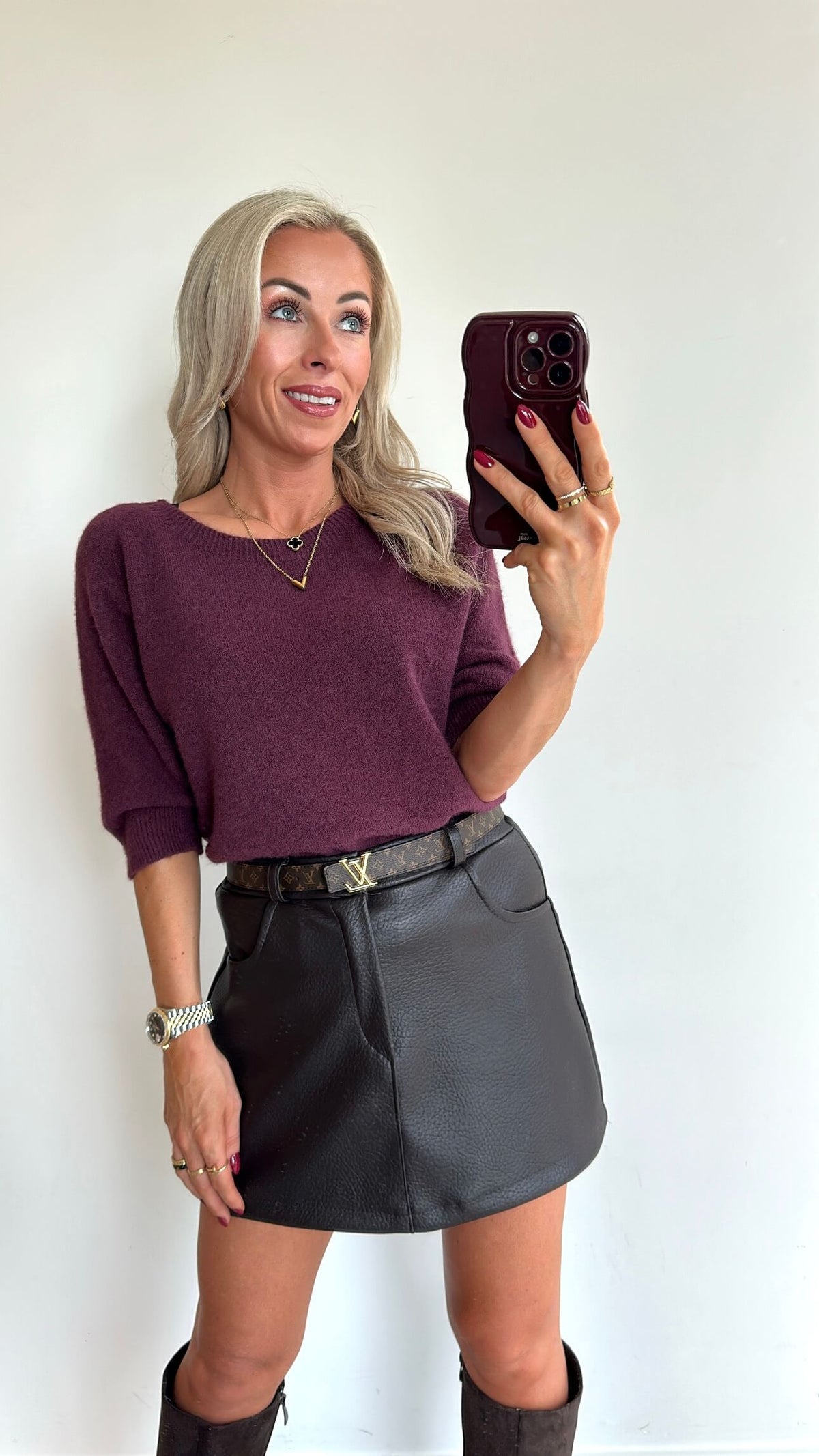 STELLA Skort - brown