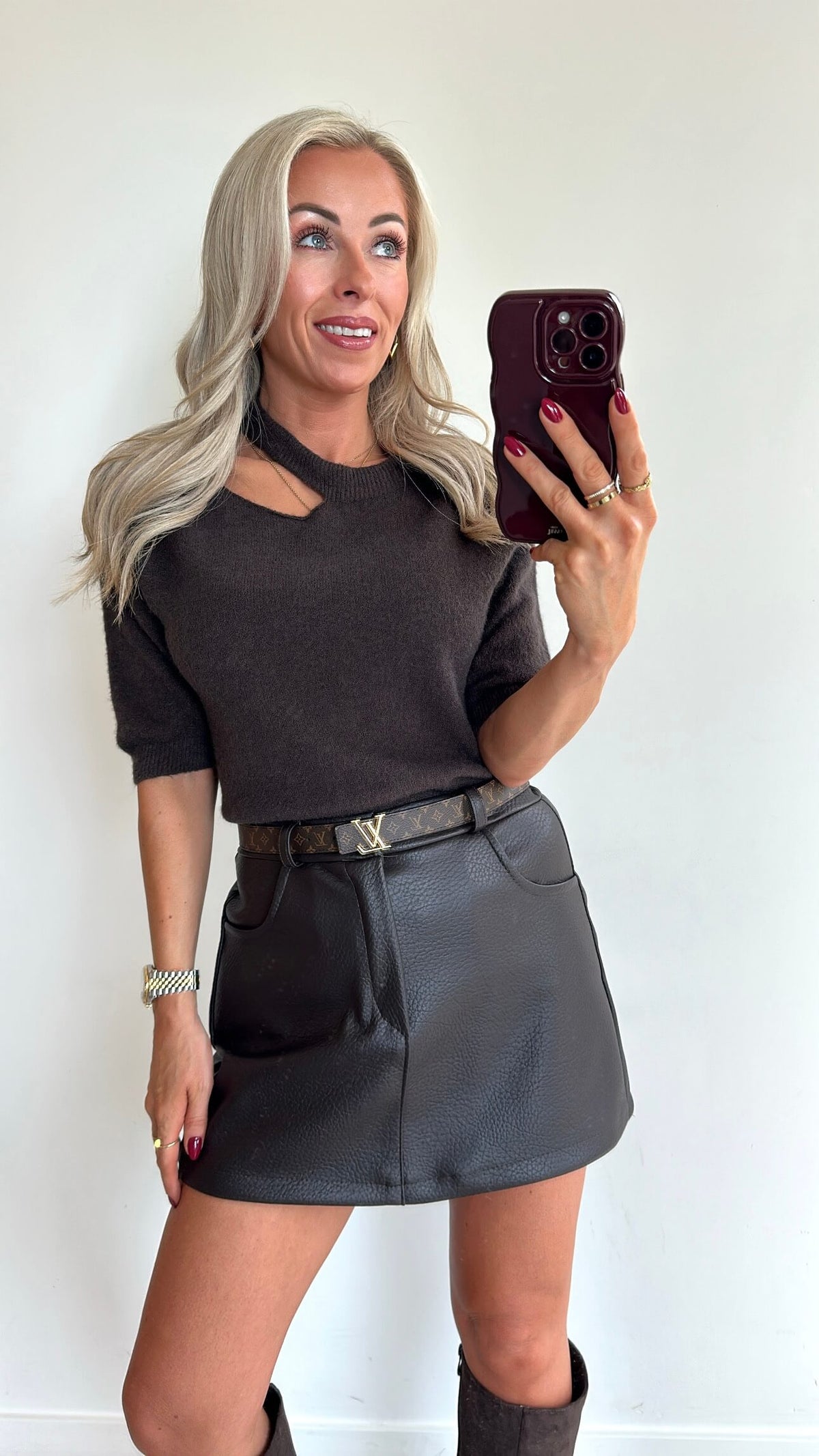 IVIE Top - brown