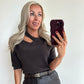 IVIE Top - brown