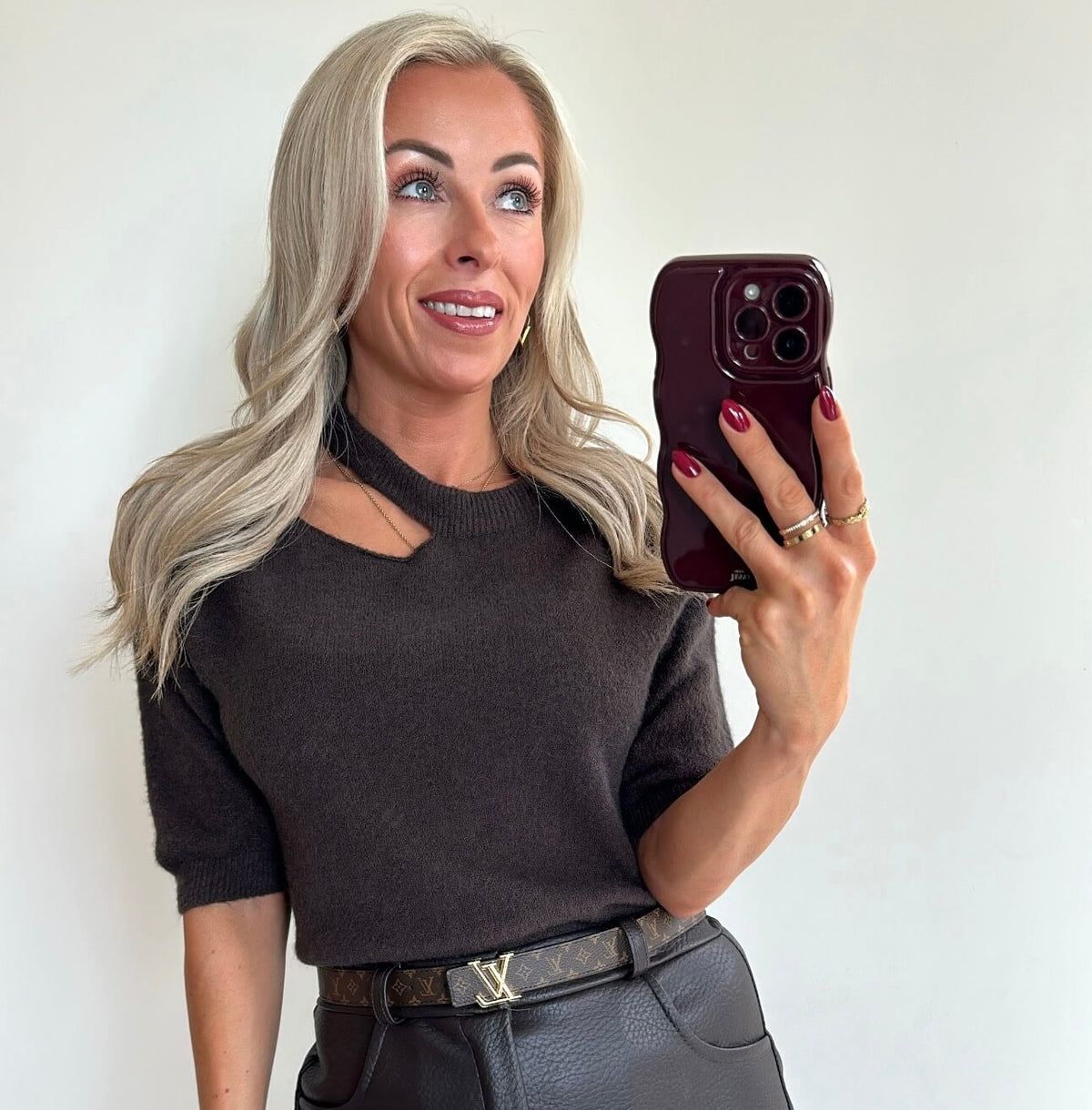 IVIE Top - brown