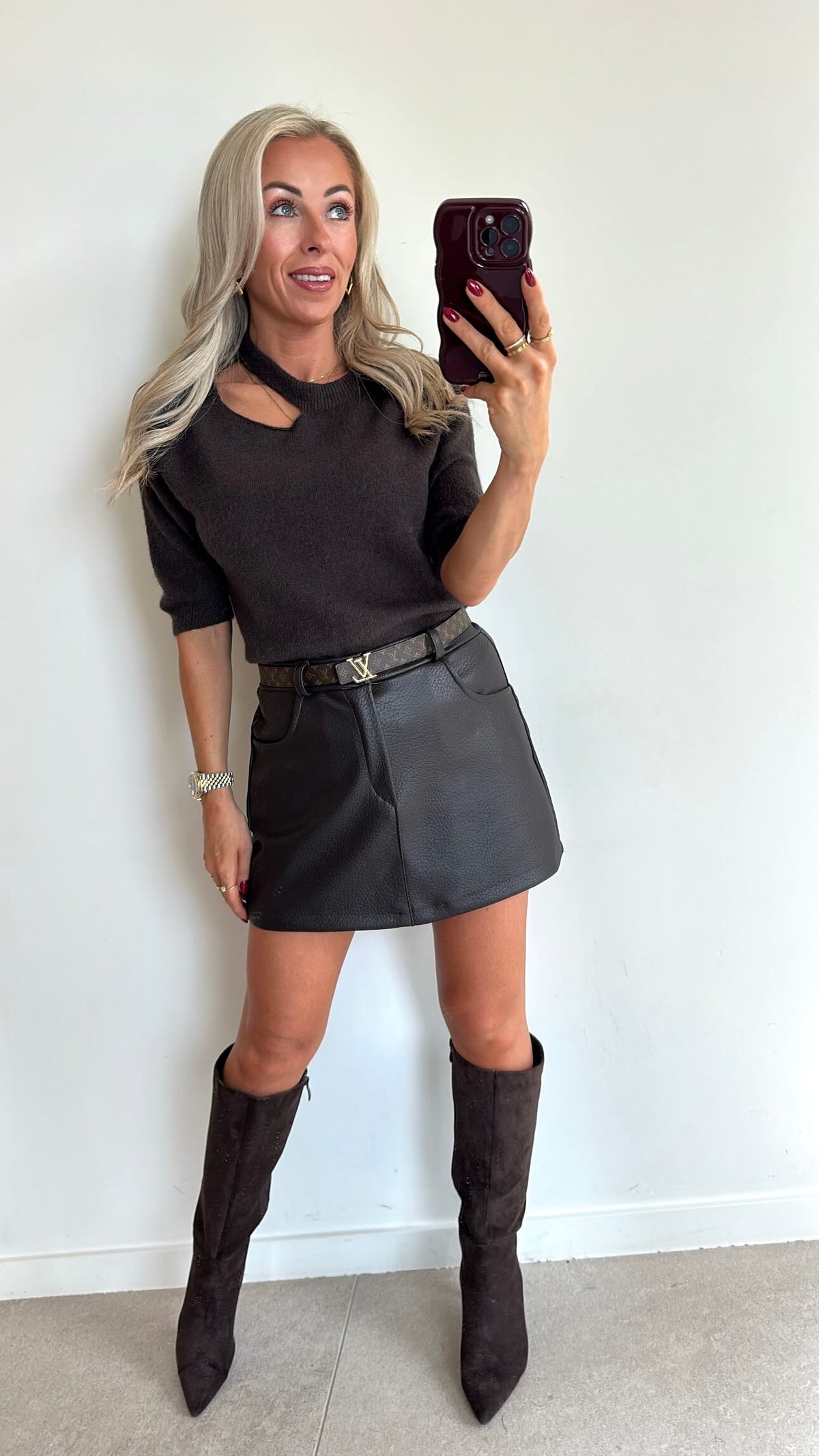 STELLA Skort - brown