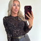 BELINE Top - brown