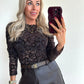 BELINE Top - brown