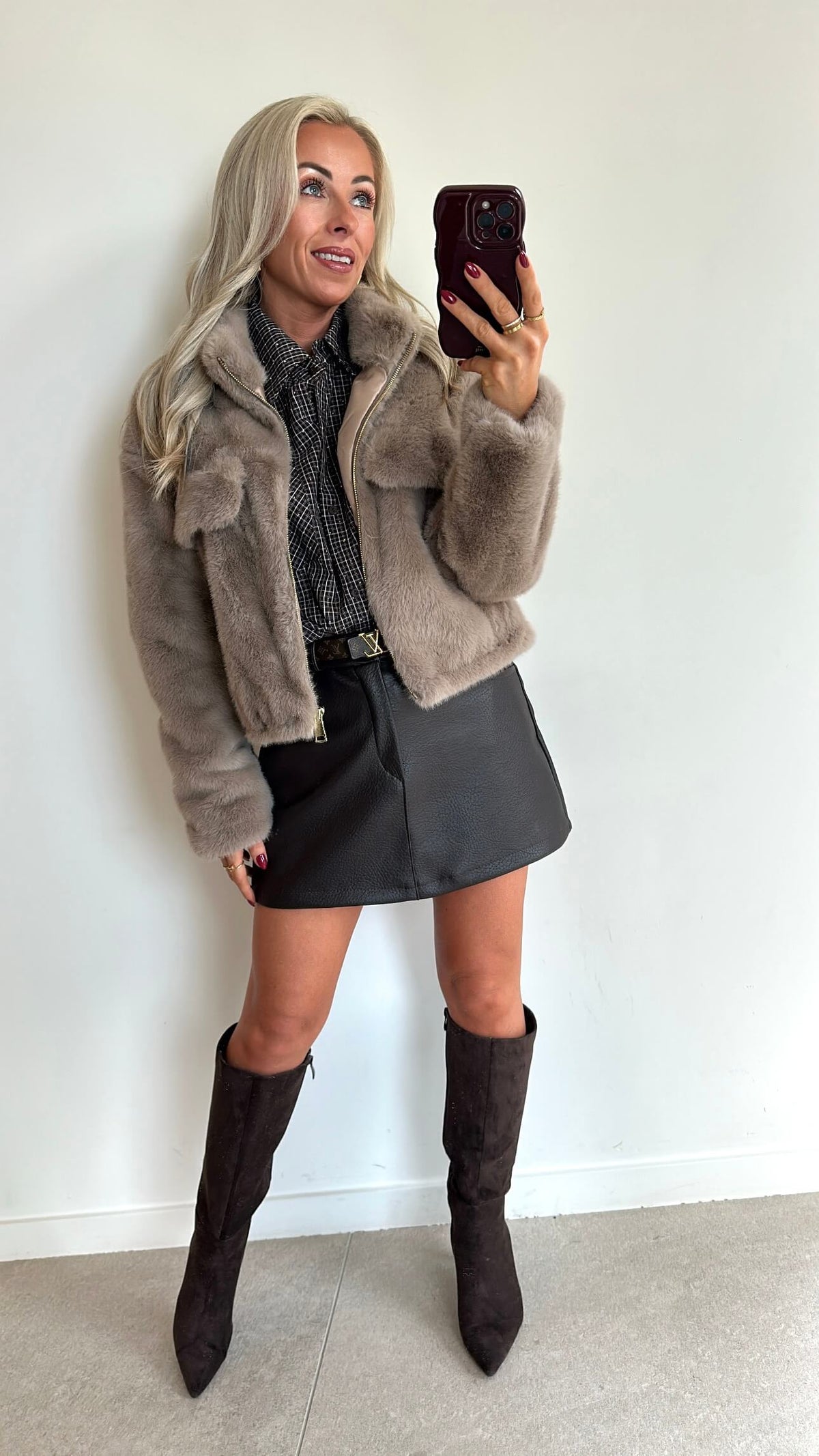 STELLA Skort - brown