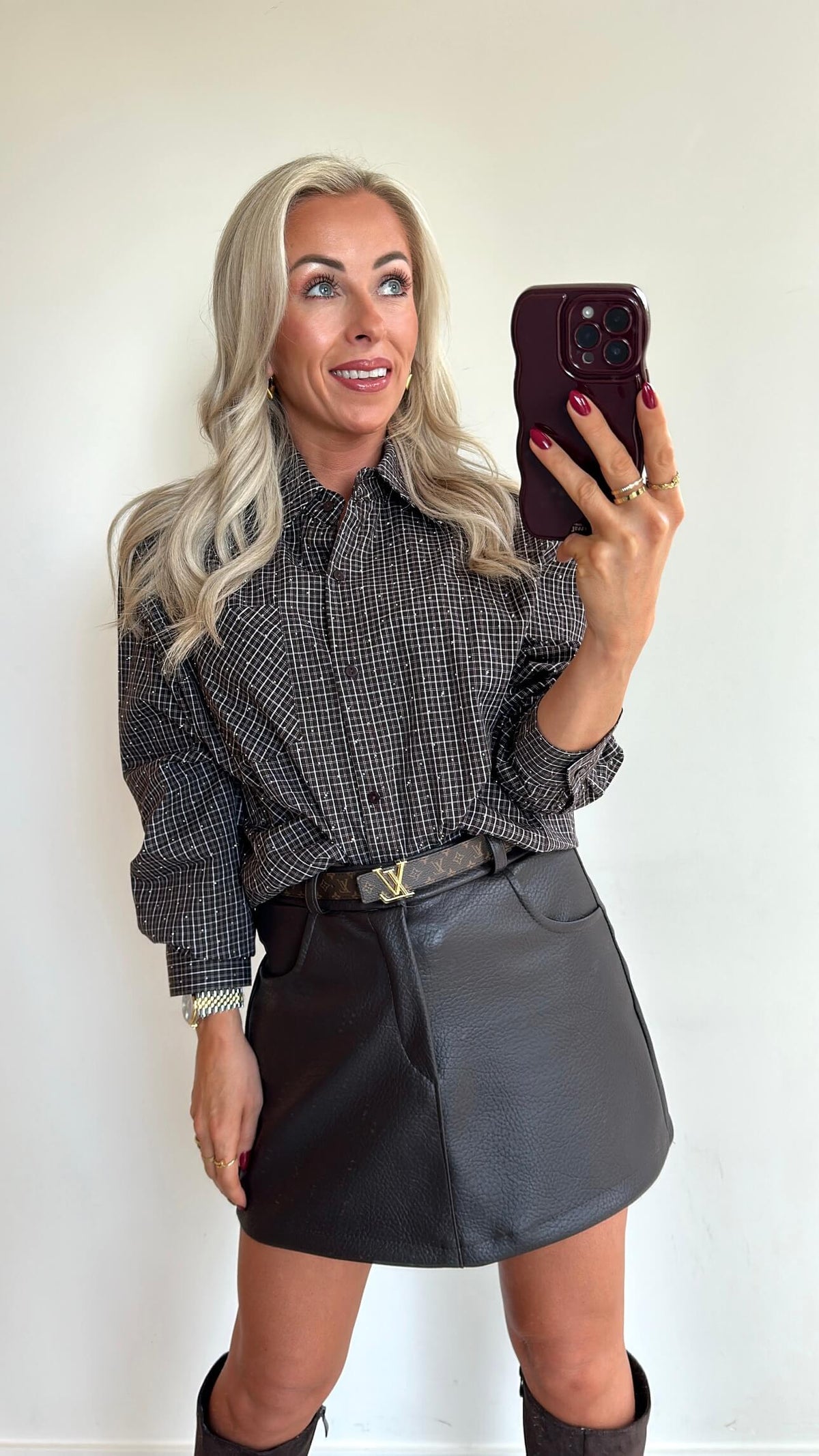 STELLA Skort - brown