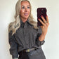 BLING Blouse - brown