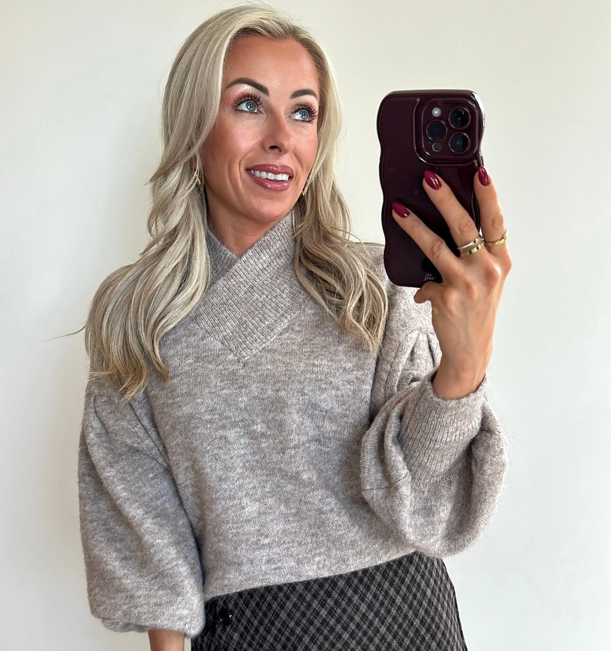 PHOEBE Pull - taupe
