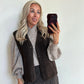 GIA Gilet - brown