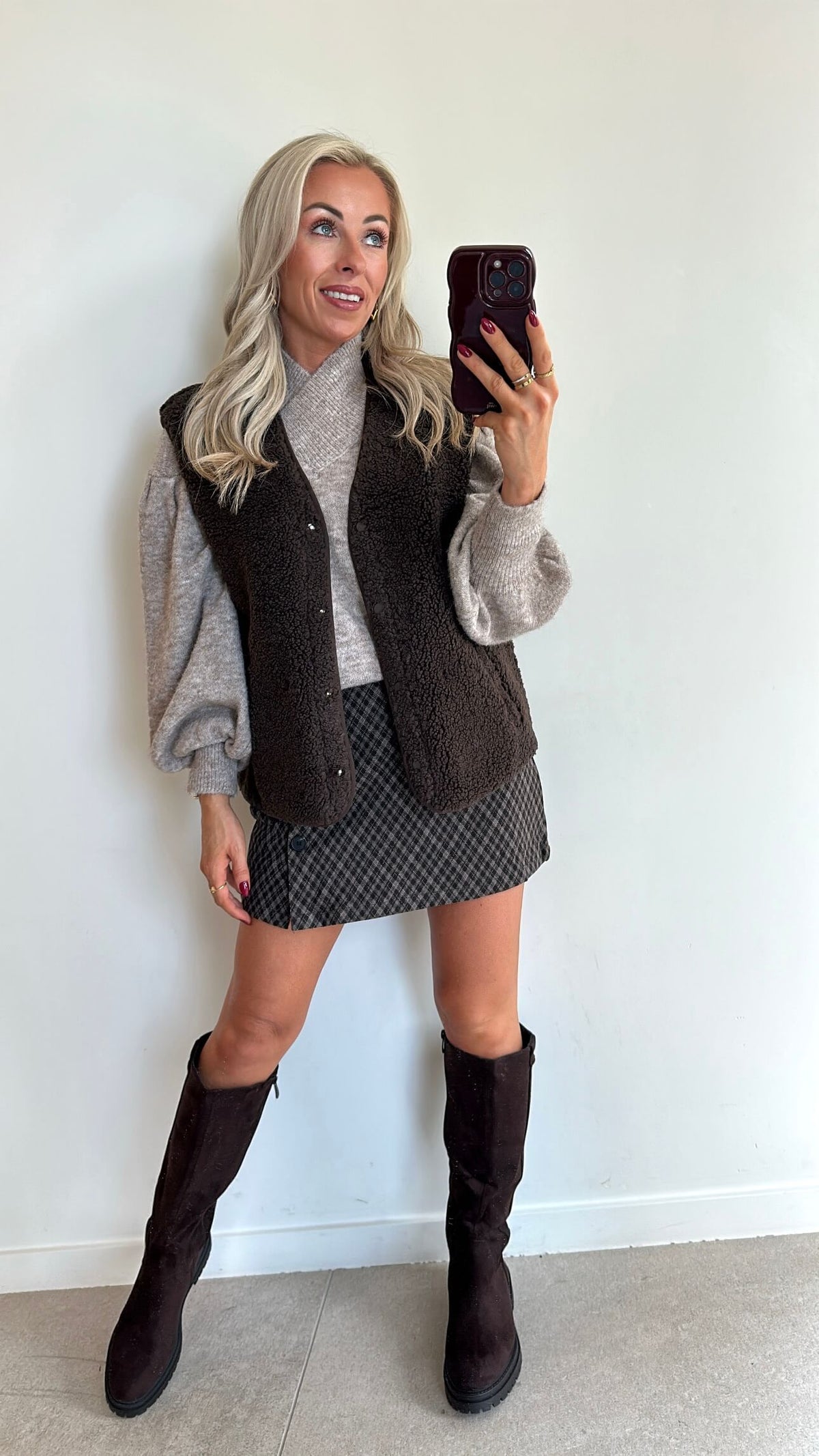 PHOEBE Pull - taupe