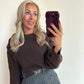 POMMIE Pull - brown