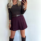 SACHA Skort - burgundy