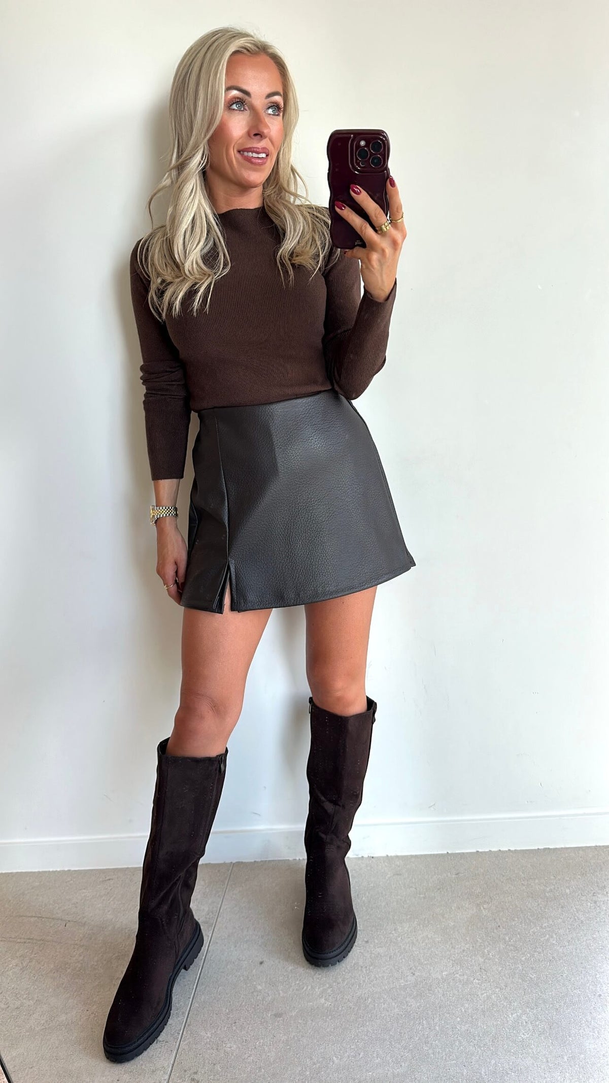 SIA Skort - brown