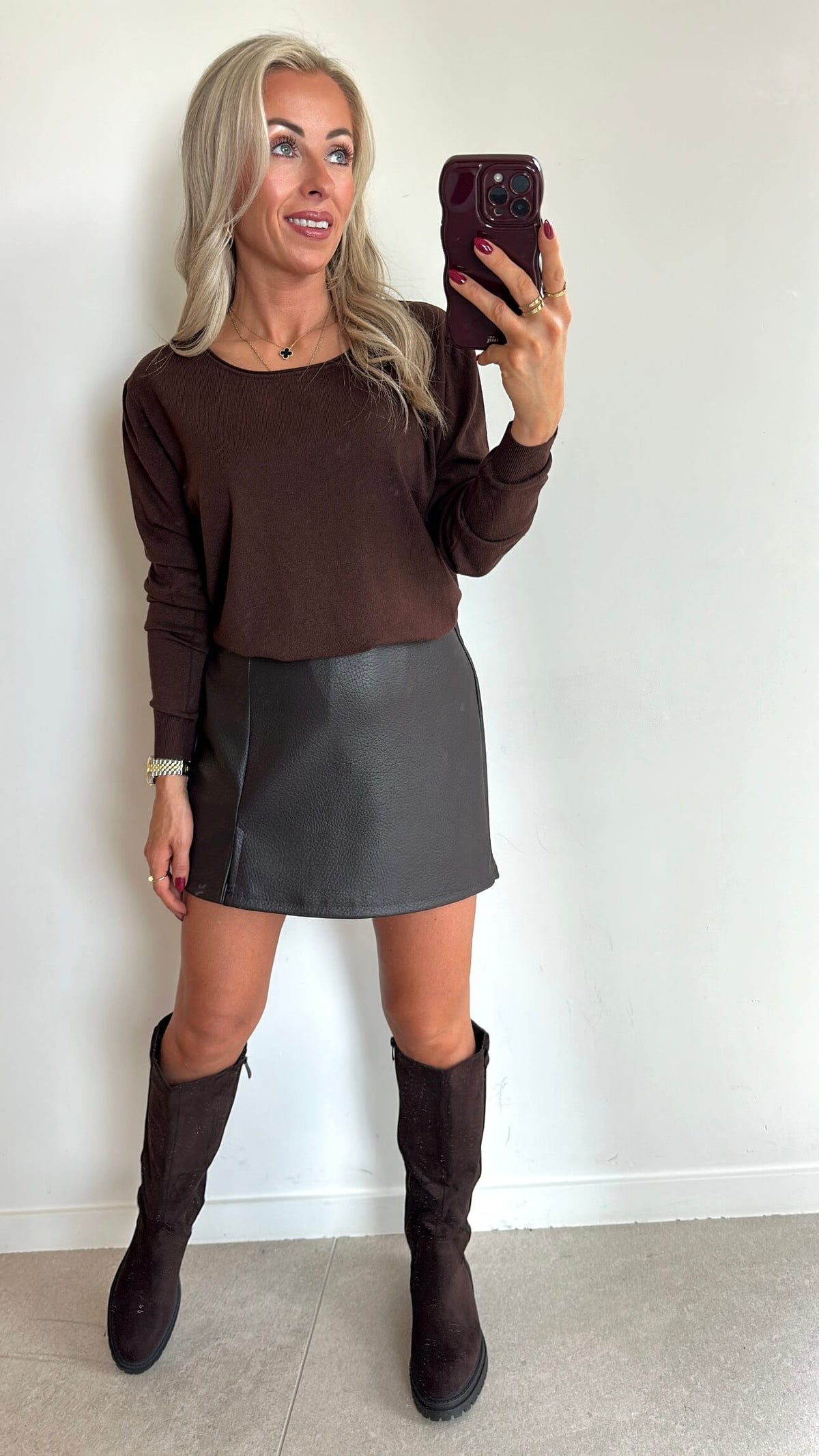 SIA Skort - brown