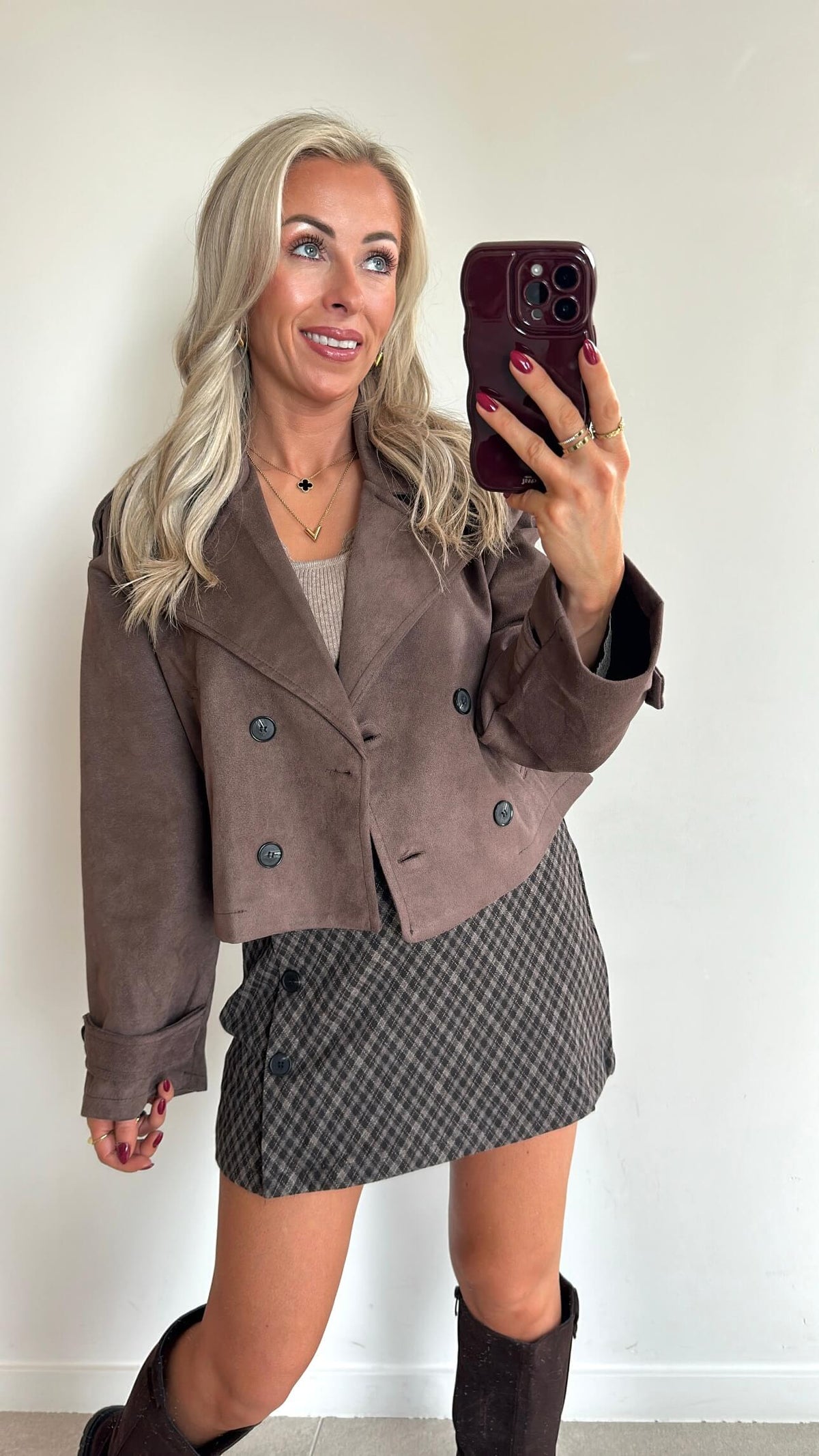 JUNE Jacket - brown