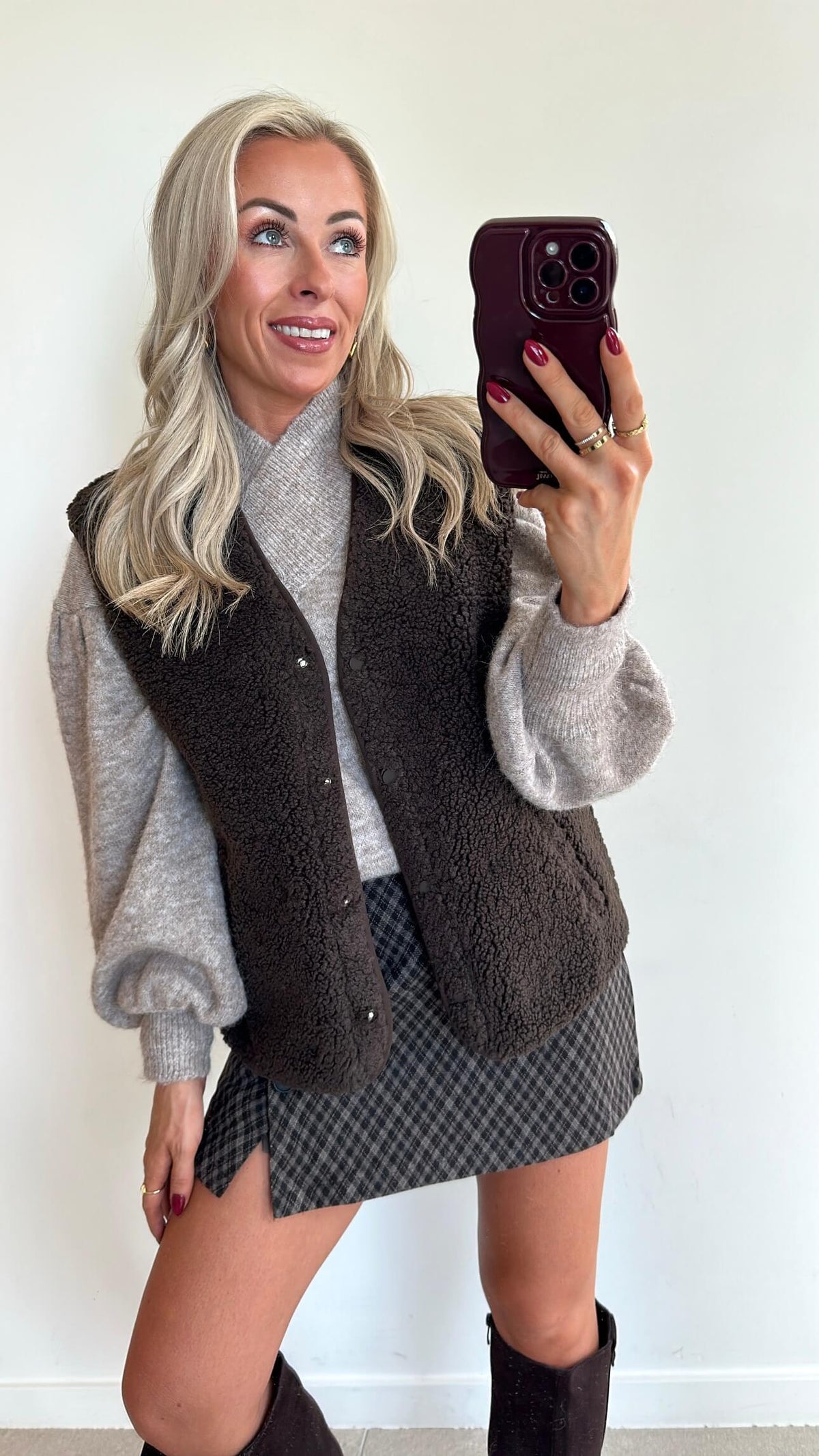 GIA Gilet - brown