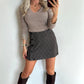 TRACIE Top - taupe
