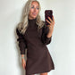 DEMI Dress - brown