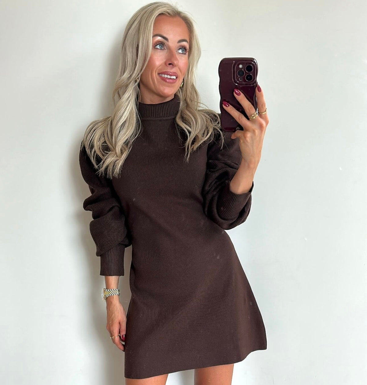 DEMI Dress - brown