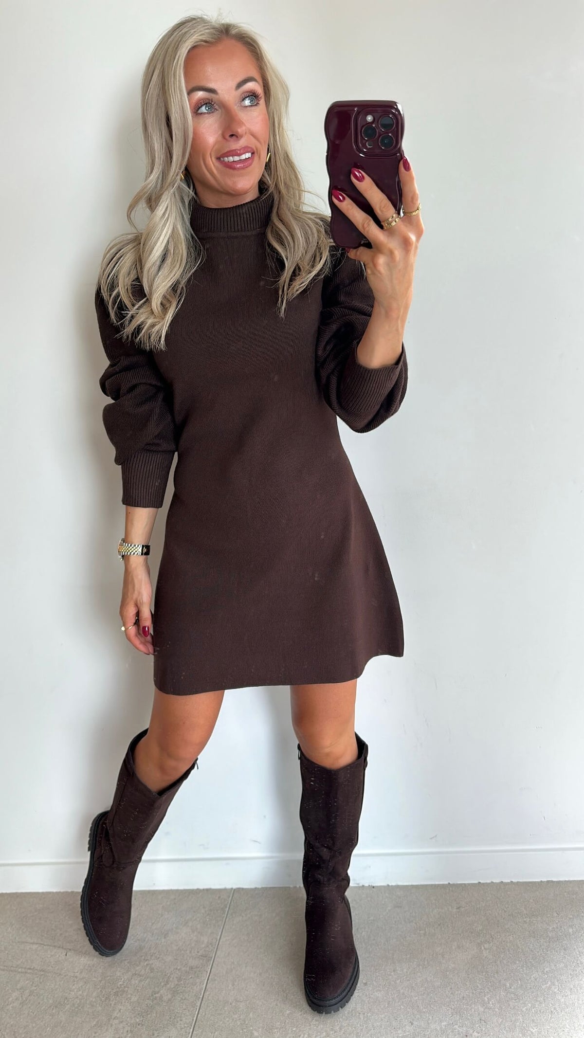 DEMI Dress - brown