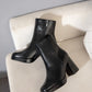 HOTTIE Heels - Shiny black