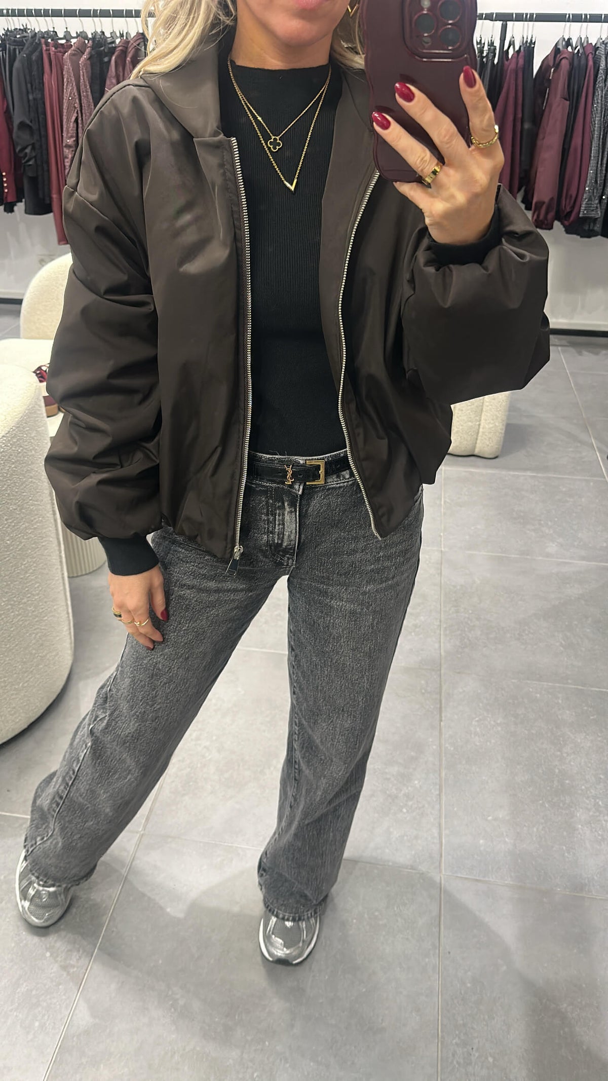 RUBI Rain & Cold Coat - brown