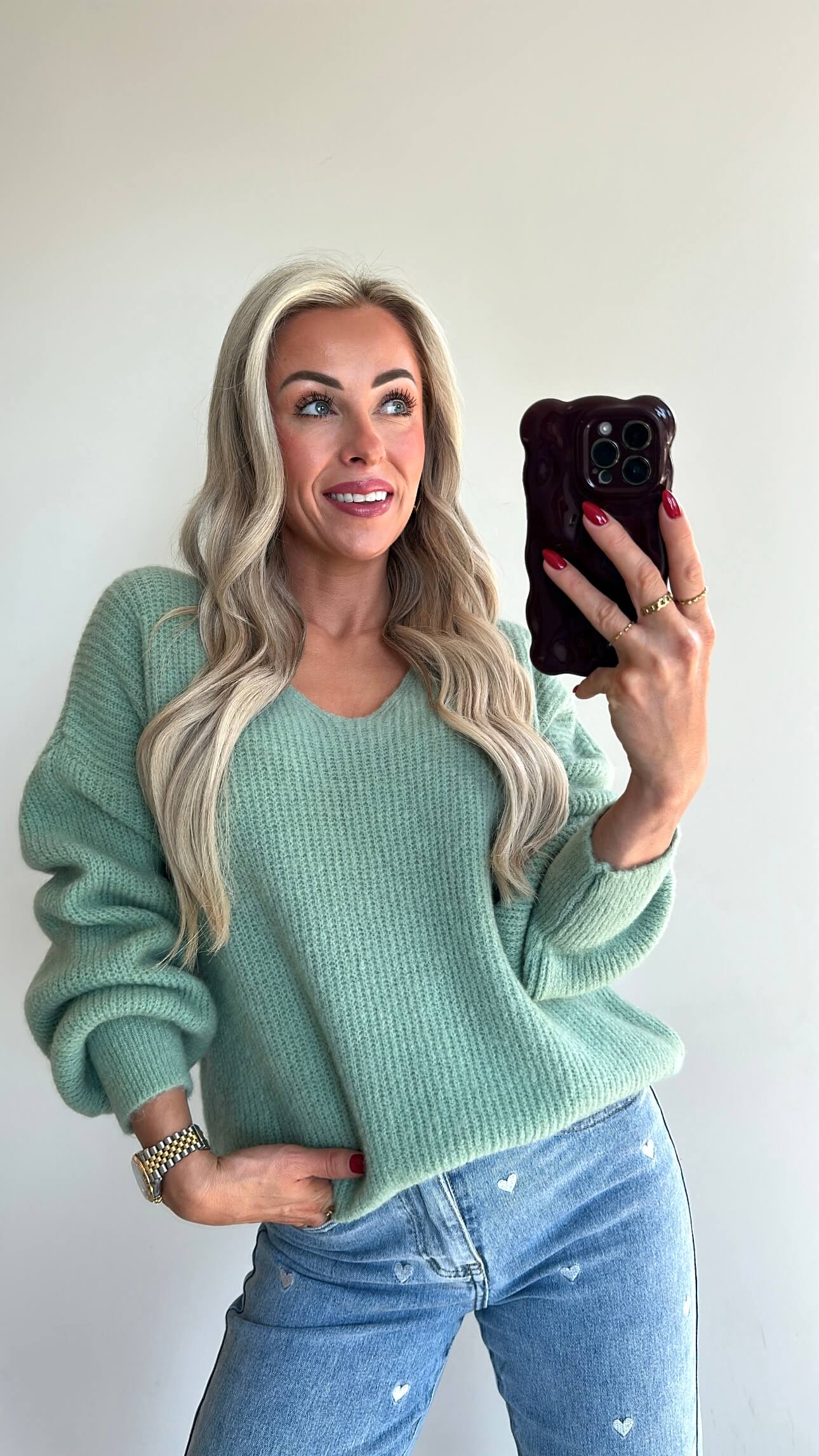 POSIE Pull - pastel green