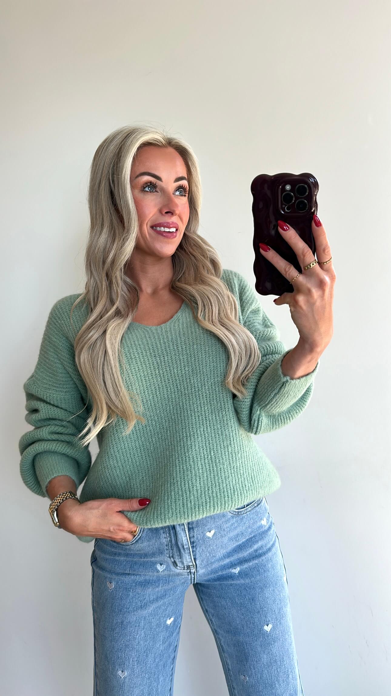 POSIE Pull - pastel green