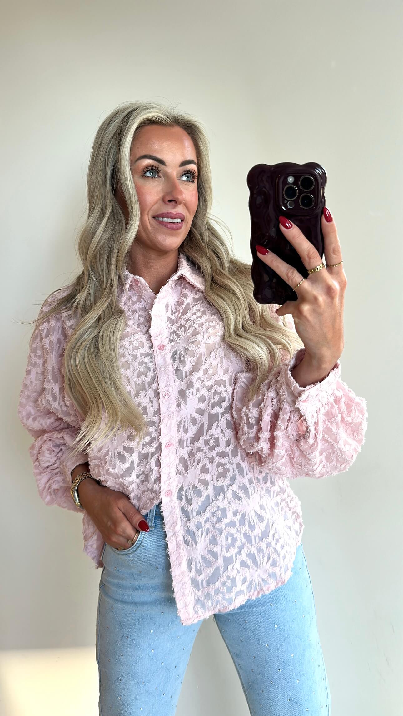 BABSIE Blouse - baby pink
