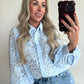 BABSIE BLOUSE - baby blue