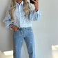 BABSIE BLOUSE - baby blue