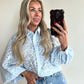 BABSIE BLOUSE - baby blue