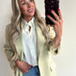 STELLA Blazer - summer green