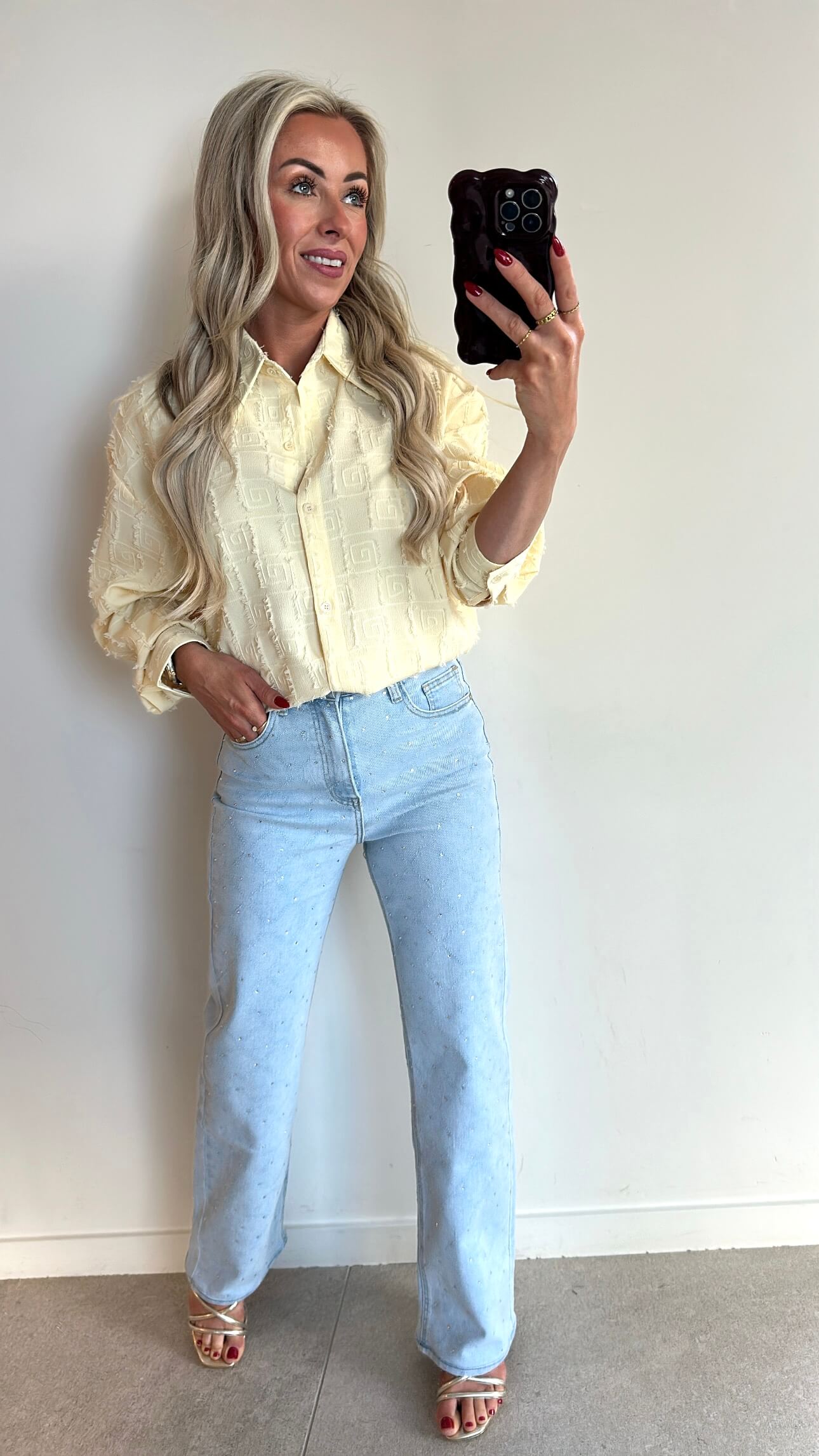 BO Blouse - sunshine yellow