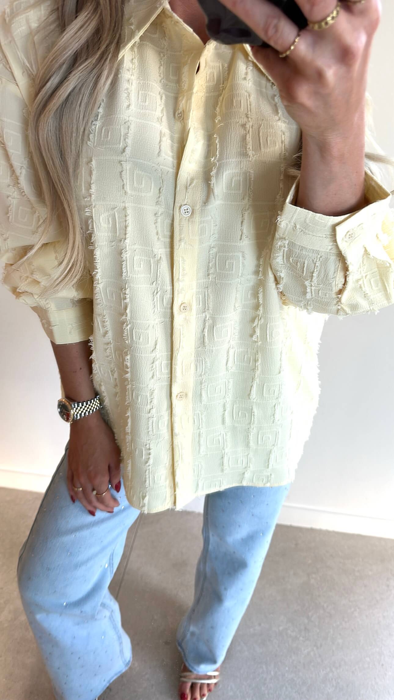 BO Blouse - sunshine yellow