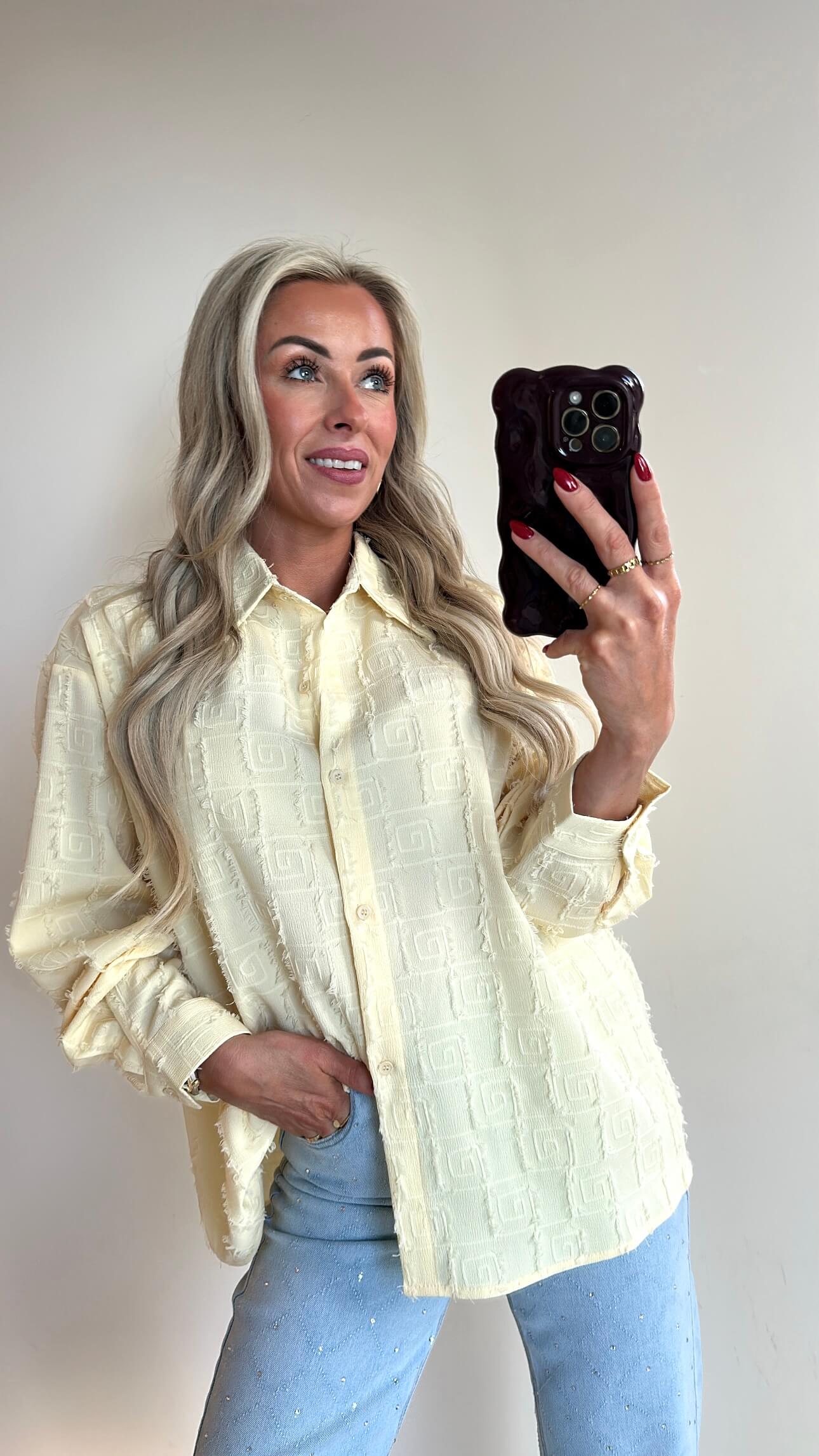 BO Blouse - sunshine yellow