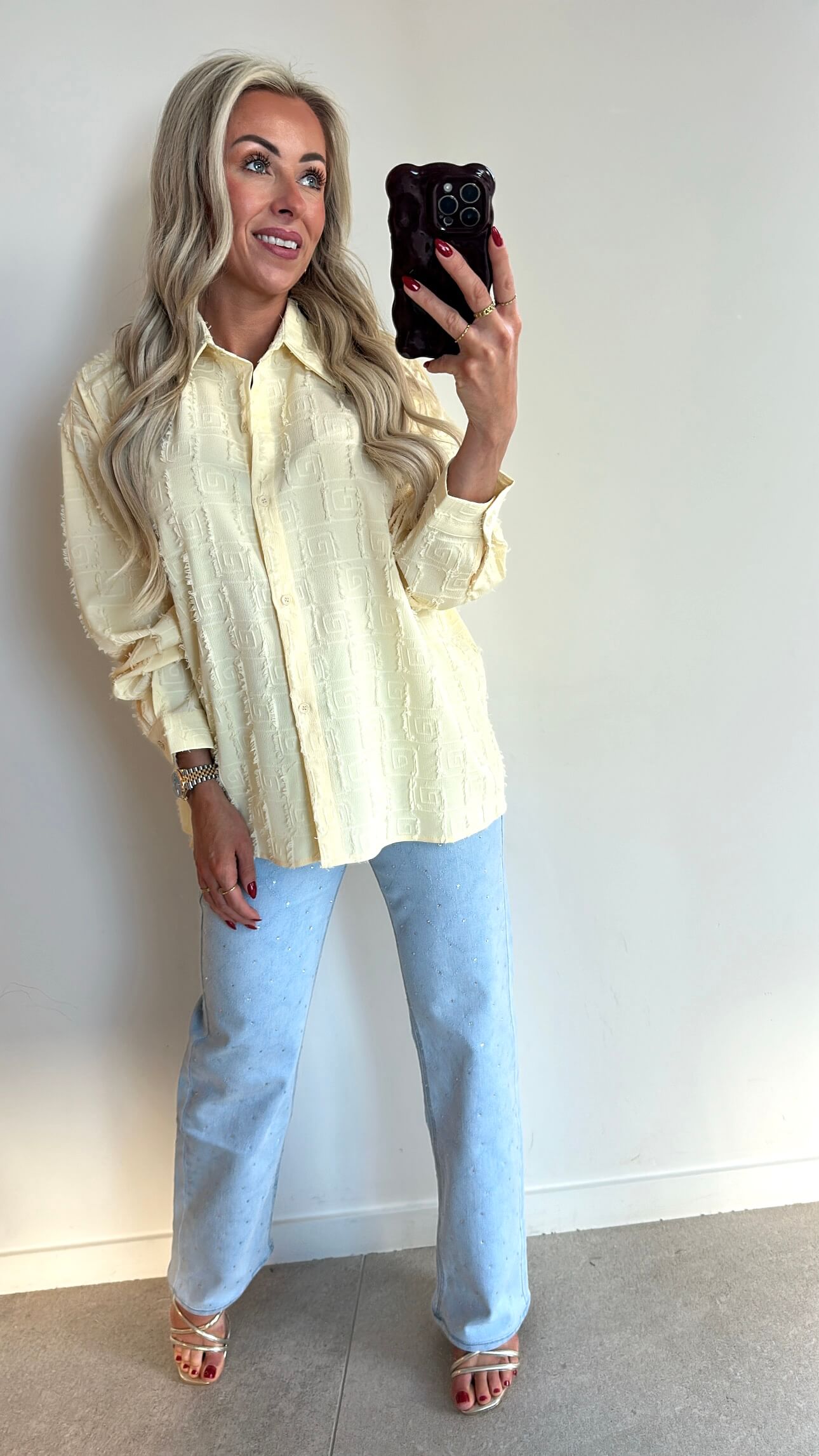 BO Blouse - sunshine yellow