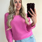 EMILIE Pull - bonbon pink