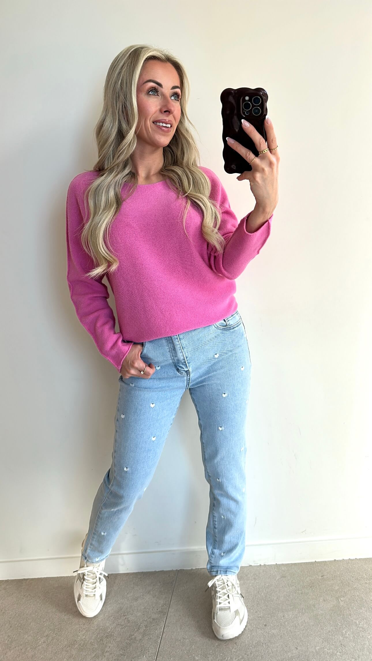EMILIE Pull - bonbon pink