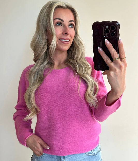 EMILIE Pull - bonbon pink