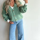 CAMILLE Cardigan - pastel green