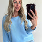 EMILIE Pull - baby blue