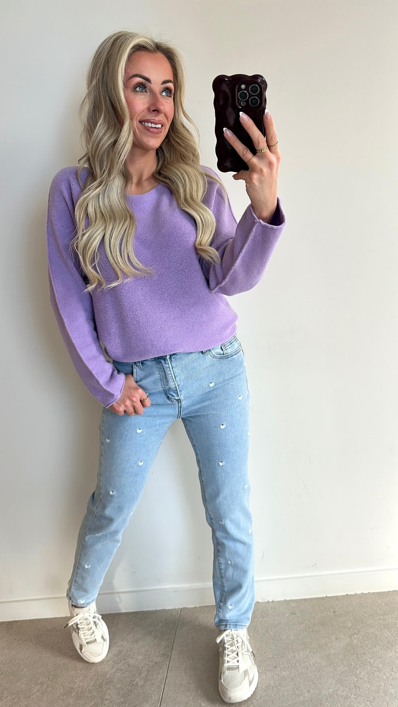 EMILIE Pull - lila