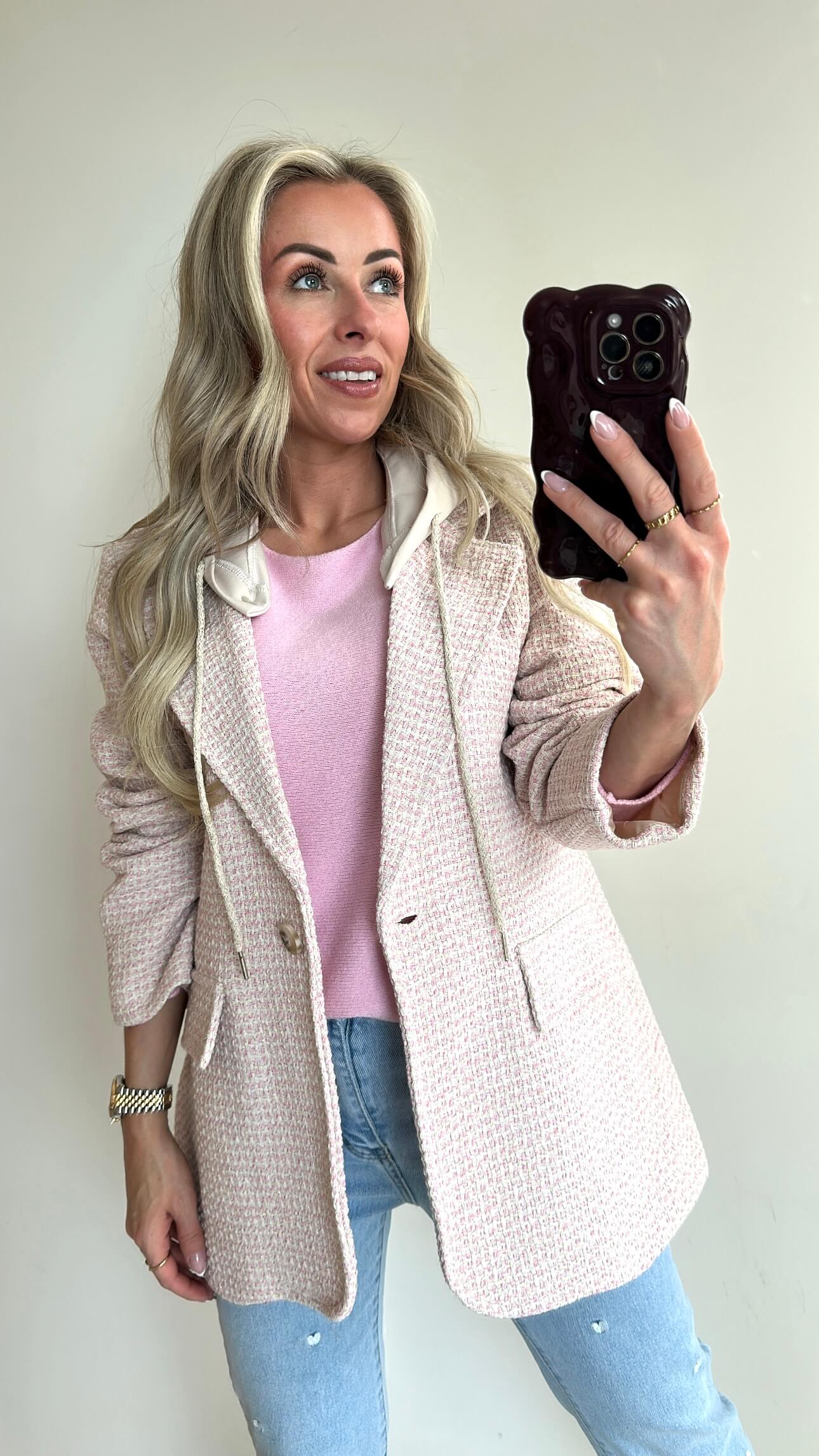 PARIS Blazer - baby pink