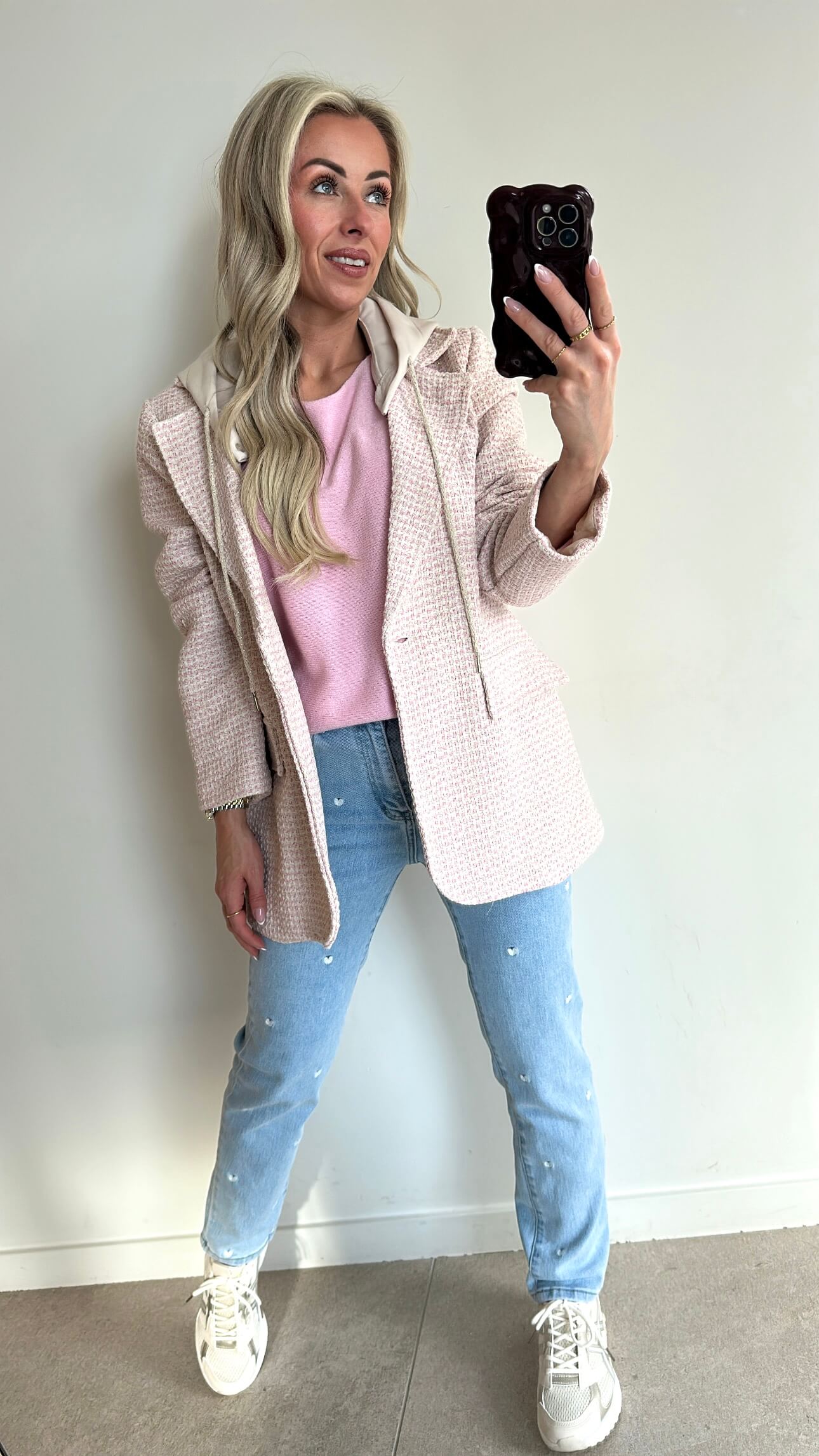 PARIS Blazer - baby pink