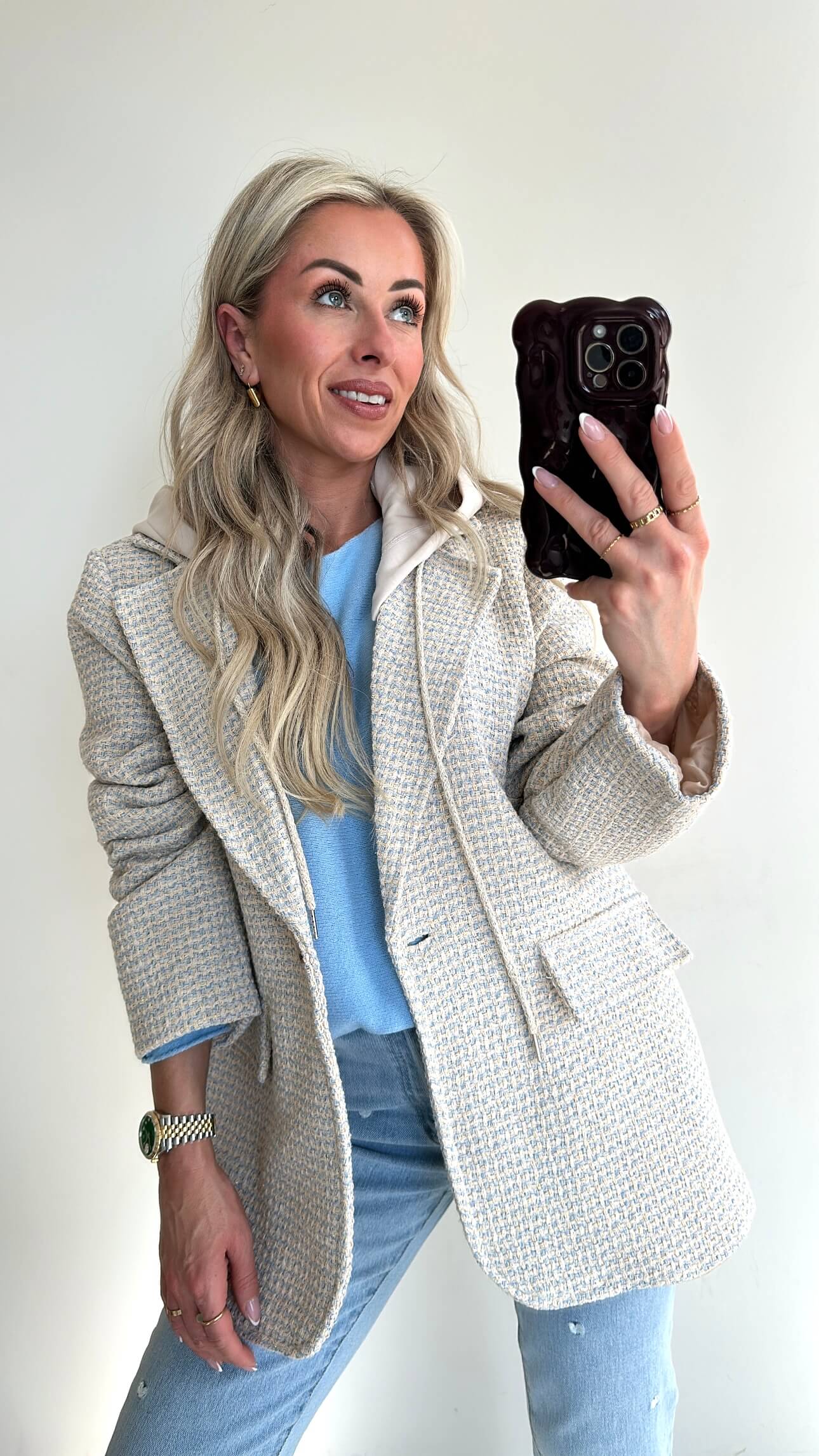 PARIS Blazer - baby blue
