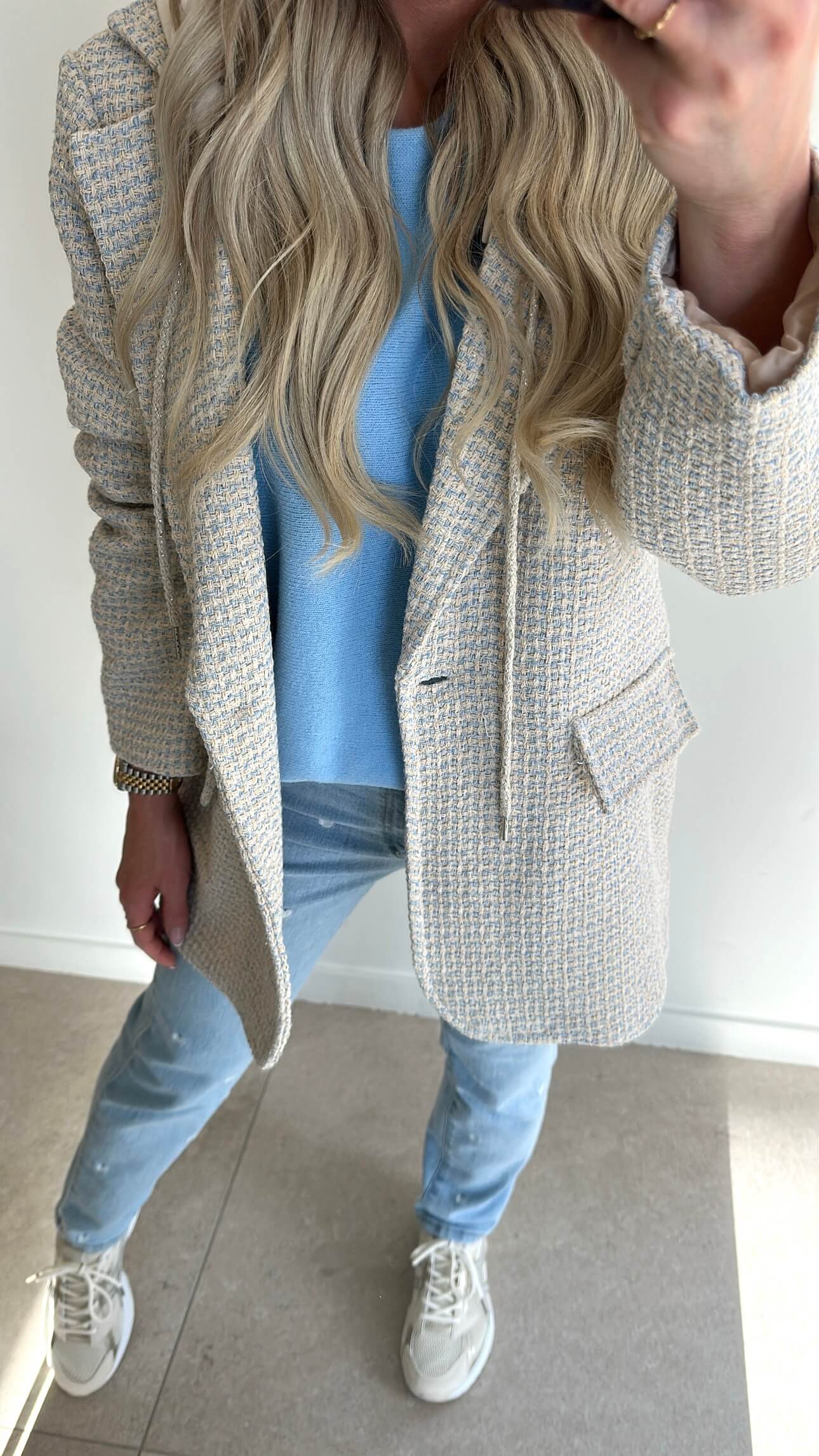 PARIS Blazer - baby blue